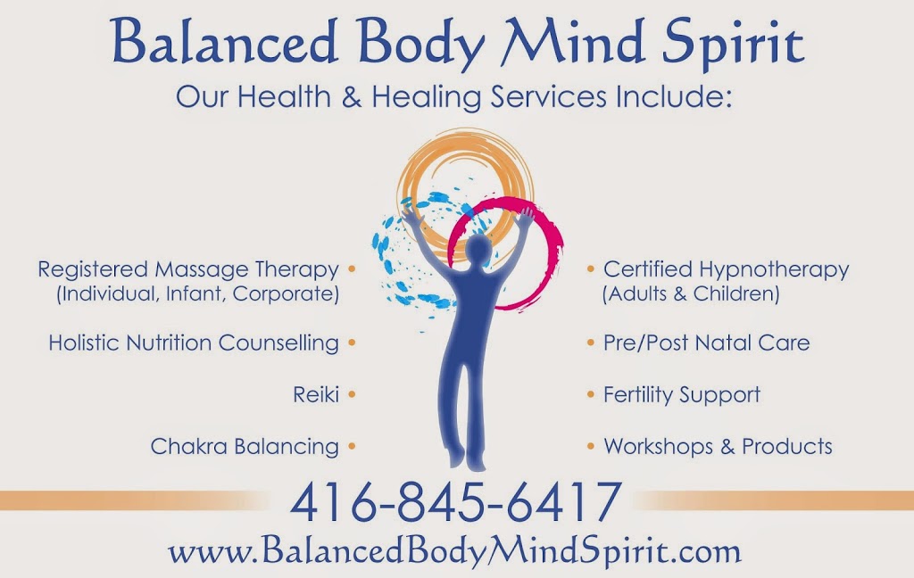 Balanced Body Mind Spirit | 815 Major Mackenzie Dr E #2a, Richmond Hill, ON L4C 9X2, Canada | Phone: (905) 884-2279 ext. 5