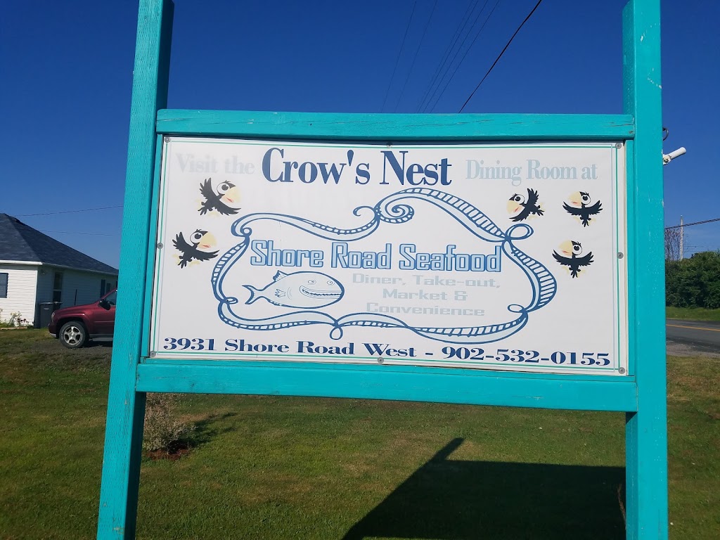 Crows Nest Hillsburn - Shore Road Seafood | 3931 Shore Rd W, Granville Ferry, NS B0S 1K0, Canada | Phone: (902) 532-0155