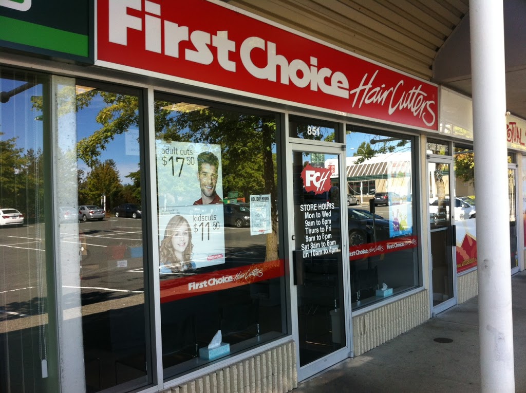 First Choice Haircutters | 851 Vernon Ave, Victoria, BC V8X 2W8, Canada | Phone: (250) 475-2353