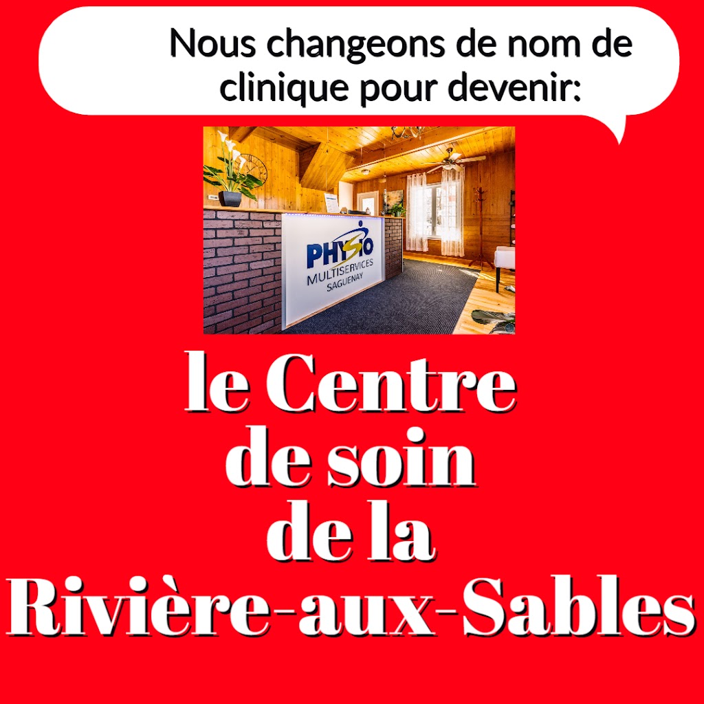 Centre de soin de la rivière-aux-sables | 3992 Rue Ste Jeanne dArc, Jonquière, QC G7X 3M9, Canada | Phone: (877) 674-2253