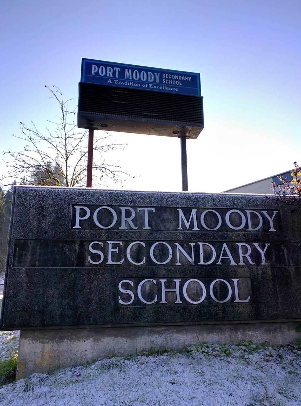 Port Moody Secondary School | 300 Albert St, Port Moody, BC V3H 2M5, Canada | Phone: (604) 939-6656