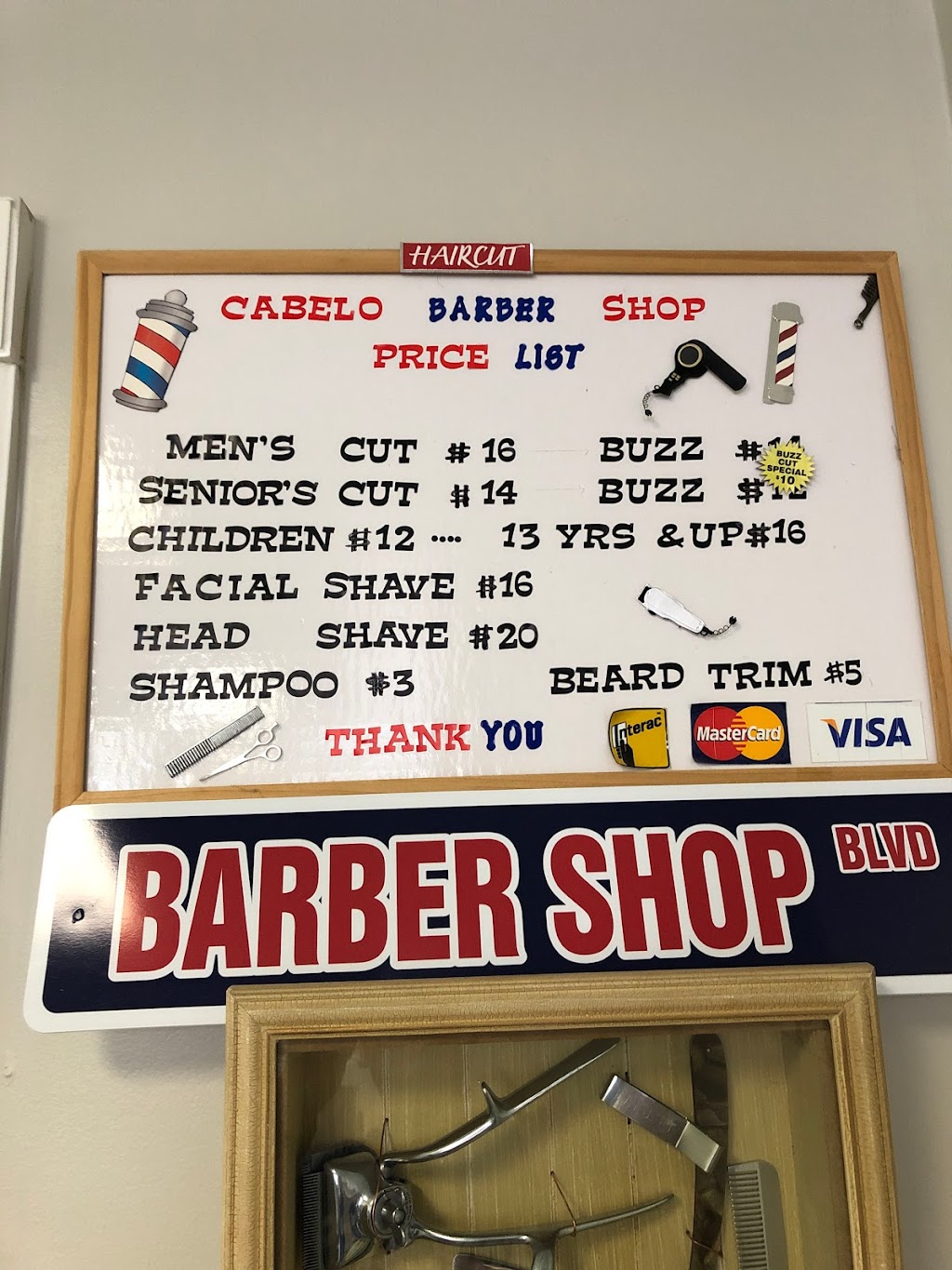 CABELO BARBER SHOP | 18 Concession St unit 102-2, Cambridge, ON N1R 2G5, Canada | Phone: (519) 624-1889