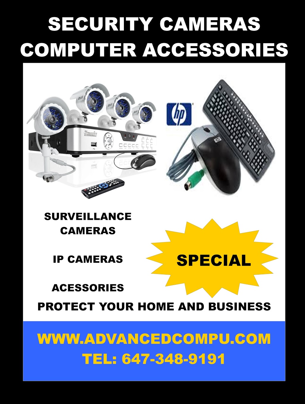 Advanced Computers | 12 Vulcan St, Etobicoke, ON M9W 1L2, Canada | Phone: (647) 348-9191