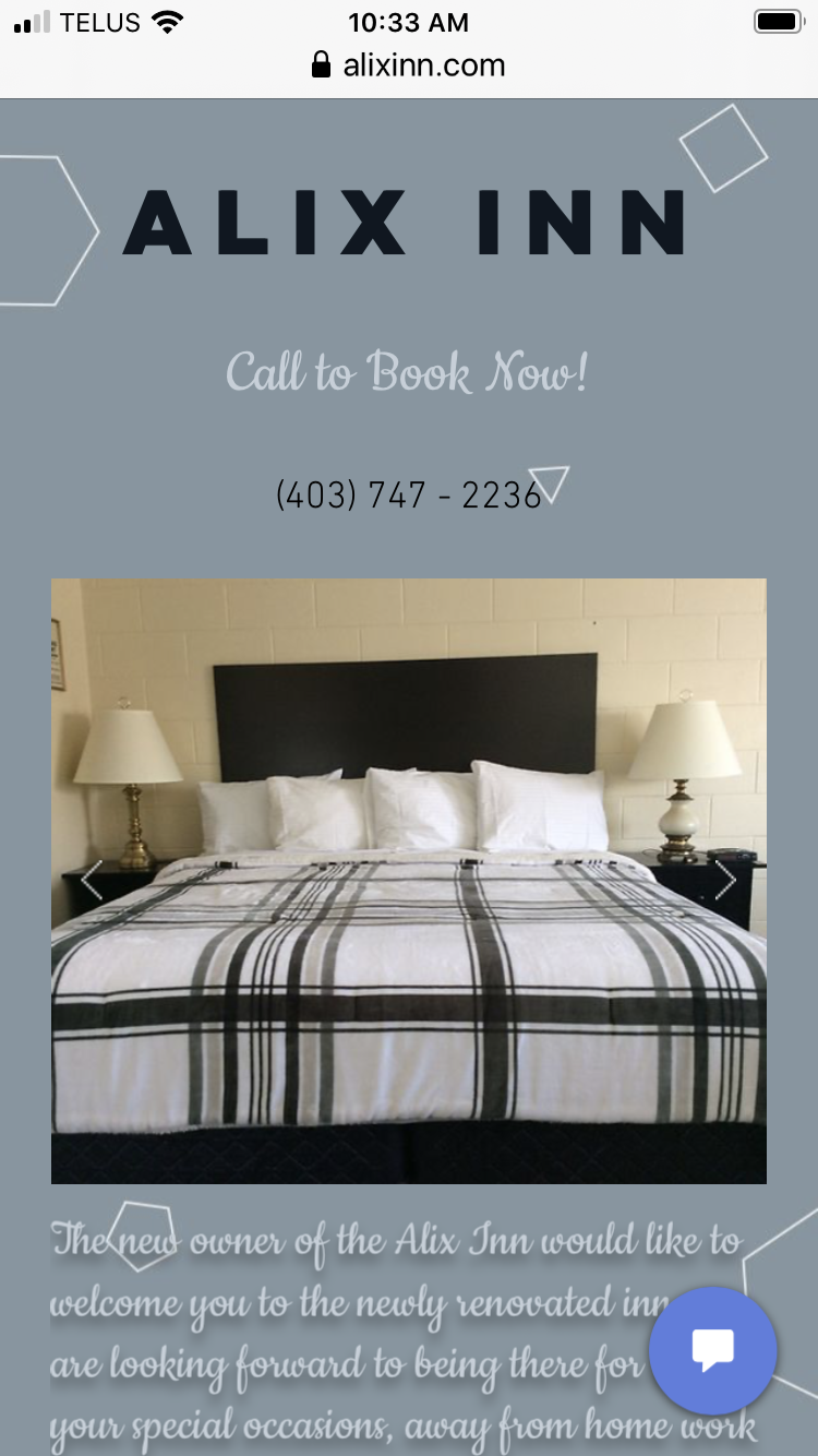 Alix Inn | 4704 51 Ave, Alix, AB T0C 0B0, Canada | Phone: (403) 747-2236