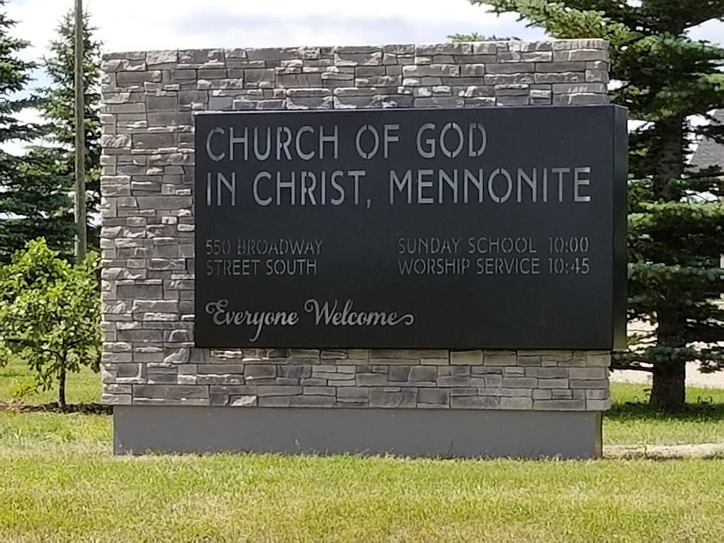 Church Of God In Christ Mennonite | 550 Broadway St, Crystal City, MB R0K 0N0, Canada | Phone: (204) 873-2458