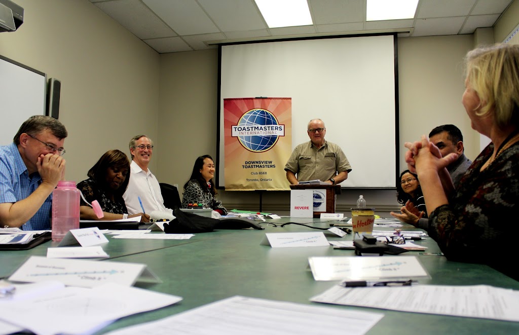 Downsview Toastmasters | 87 Sir William Hearst Ave, Toronto, ON M3M 0B4, Canada | Phone: (416) 235-4677