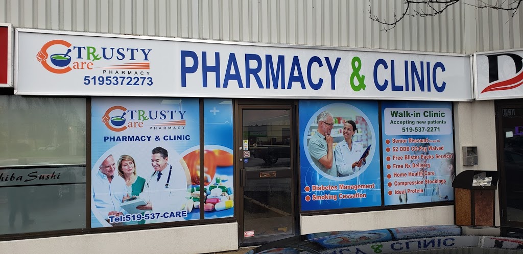 Trusty Care Pharmacy | 2-925 Dundas St, Woodstock, ON N4S 8V3, Canada | Phone: (519) 537-2273