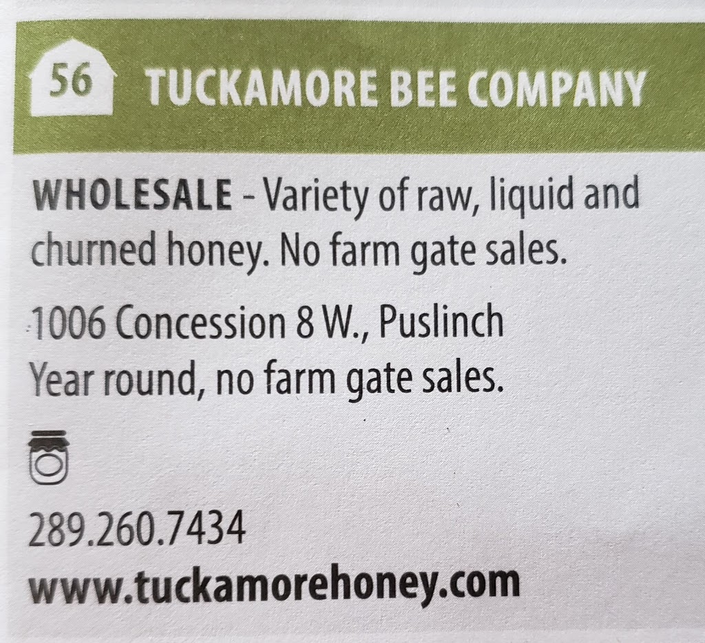 Tuckamore Bee Company | 1006 Concession 8 W, Puslinch, ON N0B 2J0, Canada | Phone: (289) 260-7434