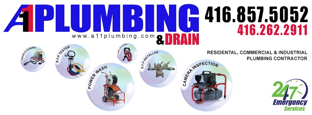 A11 PLUMBING & DRIAN | 1600 Sandhurst Cir, Scarborough, ON M1V 2L4, Canada | Phone: (416) 857-5052