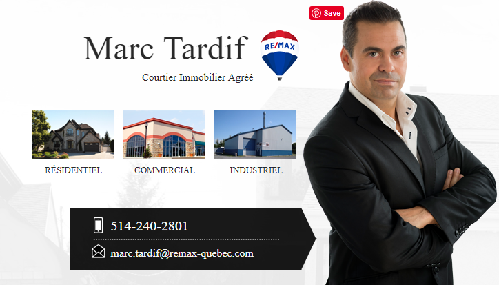 Marc Tardif - Courtier Immobilier Agréé - RE/MAX DICI | 980 Boulevard des Seigneurs, Terrebonne, QC J6W 1V1, Canada | Phone: (514) 240-2801