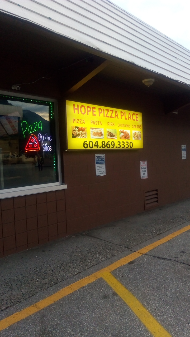 Hope Pizza Place Ltd. | 875 Water Ave, Hope, BC V0X 1L0, Canada | Phone: (604) 869-3330