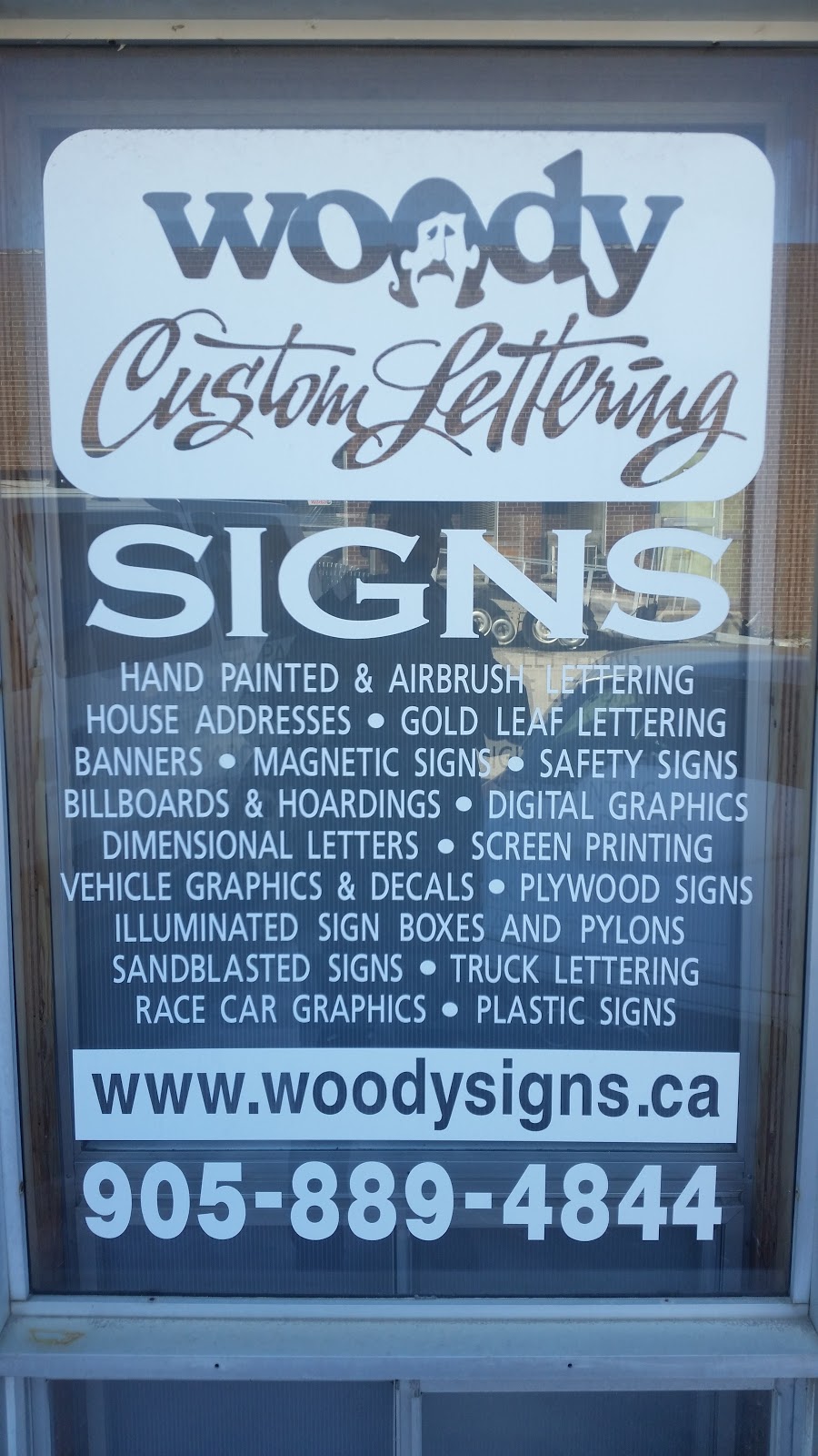 Woody Custom Lettering | 17 Ruggles Ave, Thornhill, ON L3T 3S4, Canada | Phone: (905) 889-4844