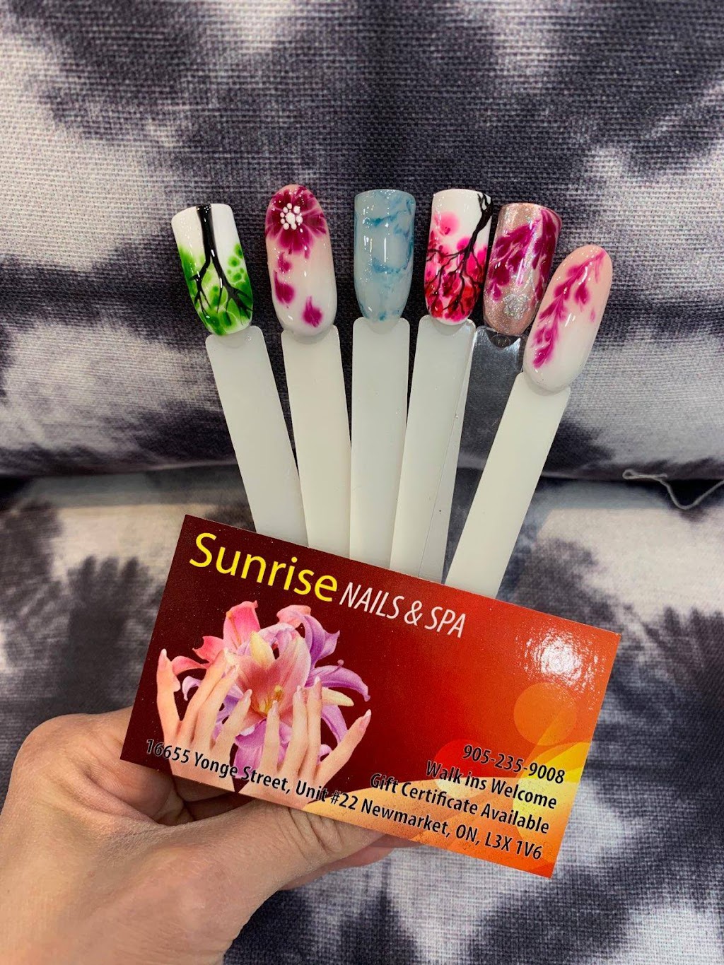 Sunrise Nail & Spa in Newmarket | 16655 Yonge St Unit 22, Newmarket, ON L3X 1V6, Canada | Phone: (905) 235-9008