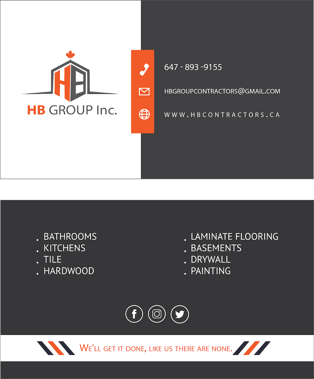 HB General Contractors | 19842 Leslie St, East Gwillimbury, ON L9N 0S2, Canada | Phone: (905) 589-0671