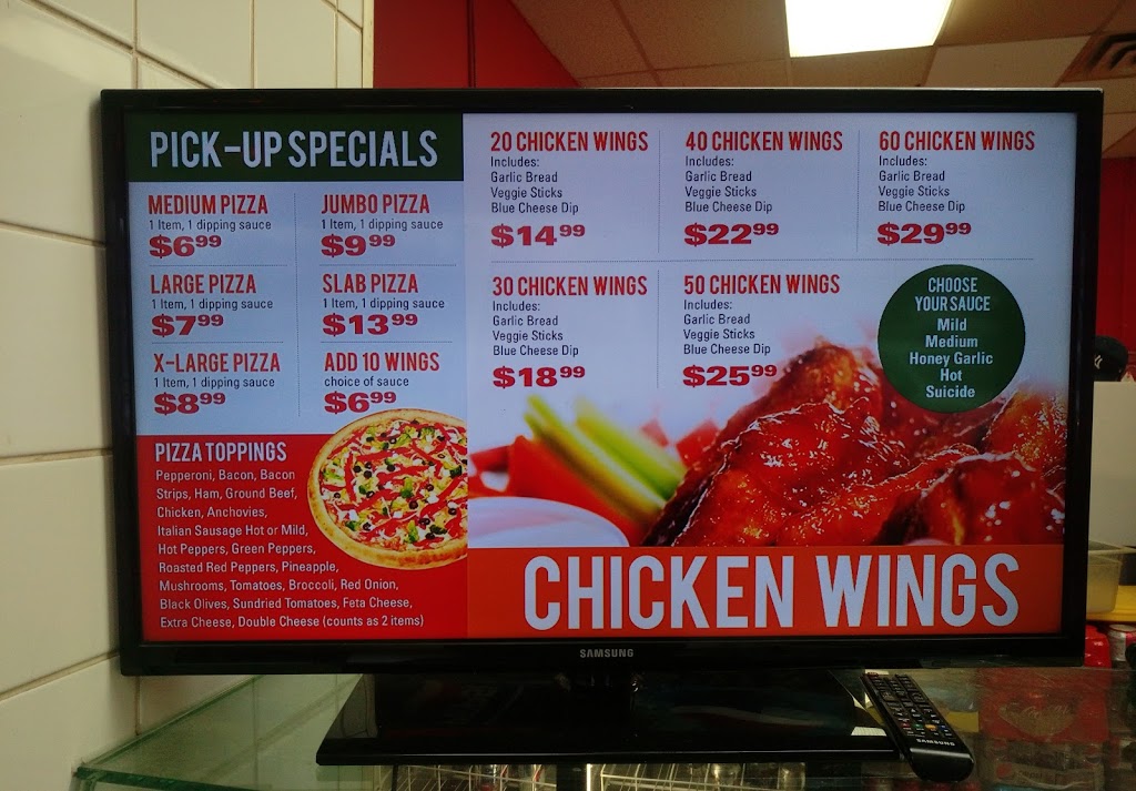 Queen’s Pizza & Wings | 919 Upper Paradise Rd, Hamilton, ON L9B 2M9, Canada | Phone: (905) 318-5050