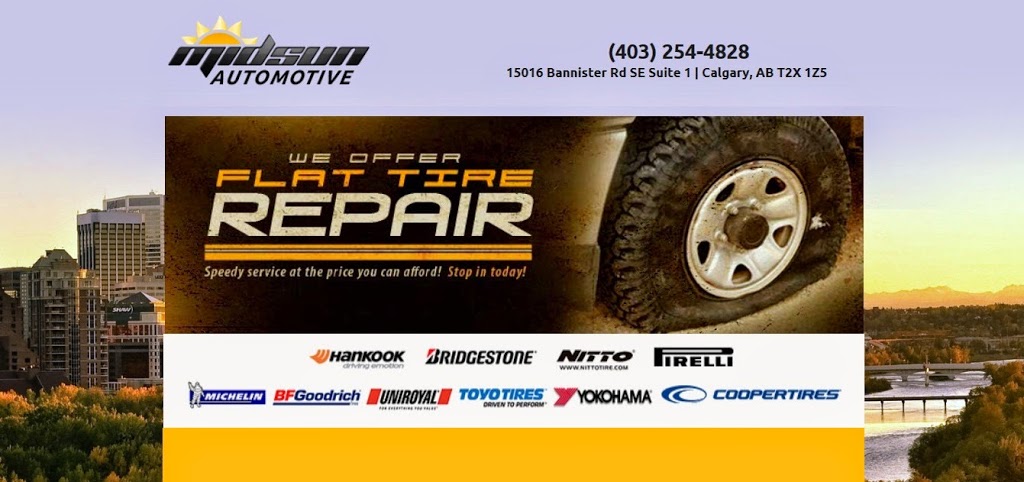 Midsun Auto | Suite 1-15016 Bannister Rd SE, Calgary, AB T2X 1Z5, Canada | Phone: (403) 254-4828