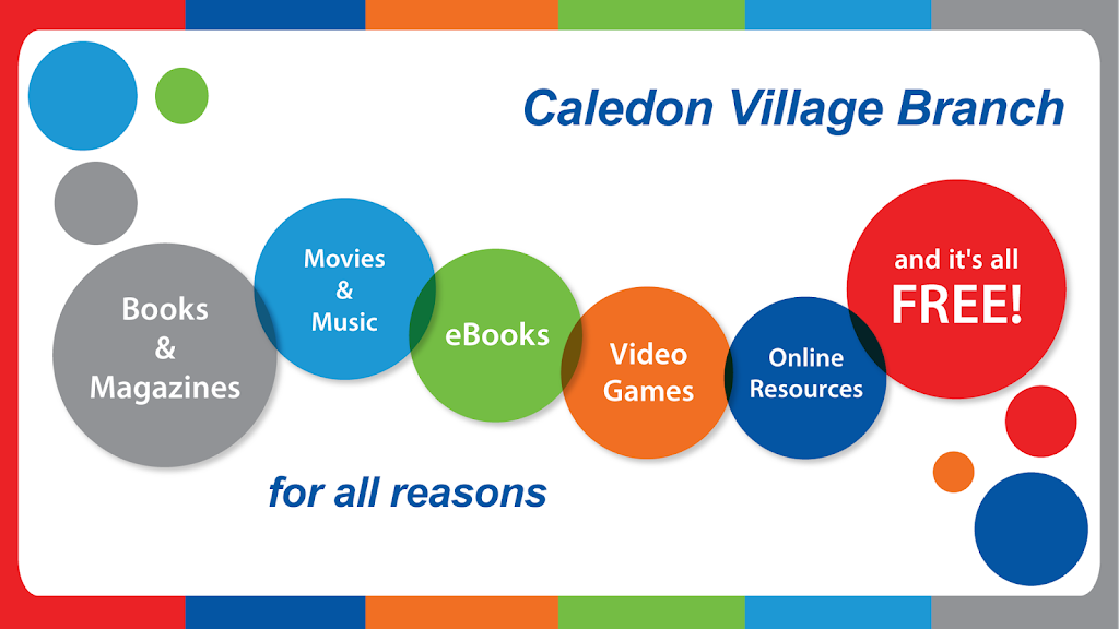 Caledon Public Library - Caledon Village Branch | 18313 ON-10, Caledon Village, ON L7K 0X7, Canada | Phone: (519) 927-5800