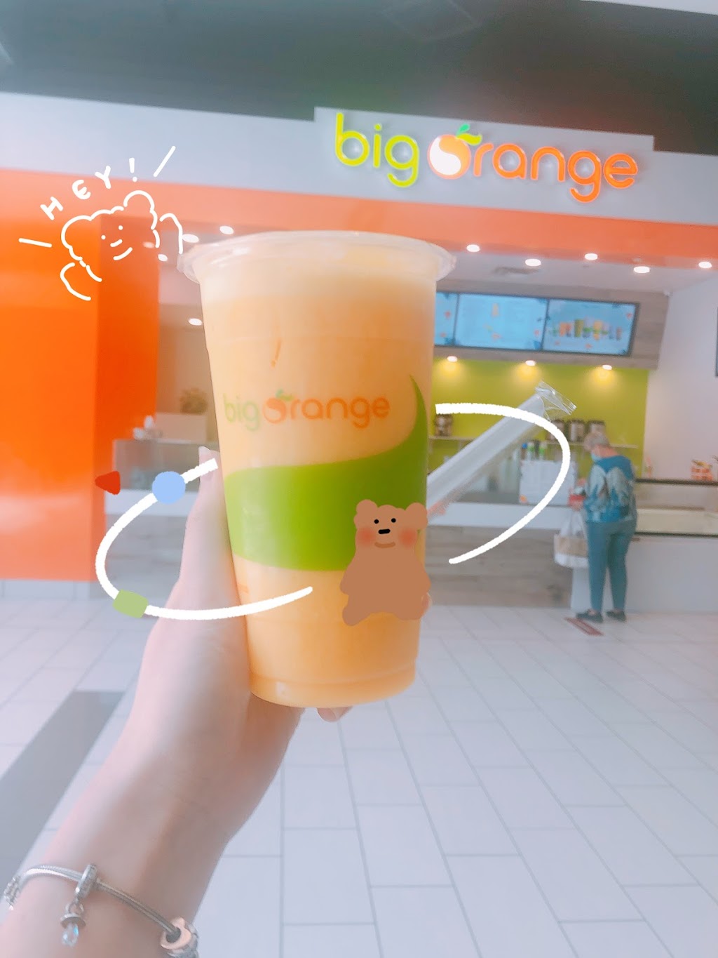 Big Orange Bubble Tea | 6631 N Island Hwy, Nanaimo, BC V9T 4T7, Canada | Phone: (250) 933-6888