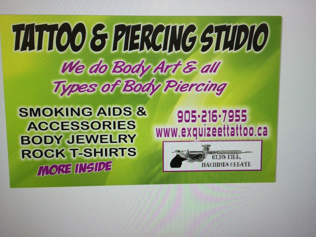 Exquizeet Tattoo & Piercing Studio | 50 Kennedy Rd S #21, Brampton, ON L6W 3R7, Canada | Phone: (905) 216-7955