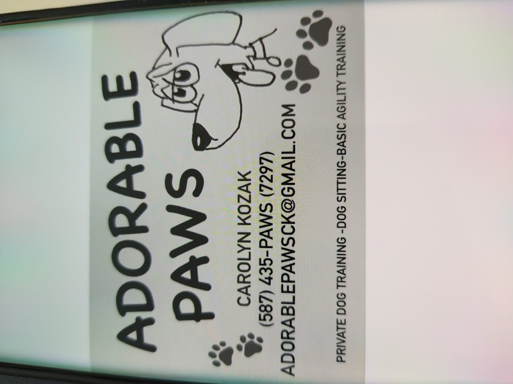 Adorable Paws | 38 Bridleridge Gardens SW, Calgary, AB T2Y 4L3, Canada | Phone: (587) 435-7297