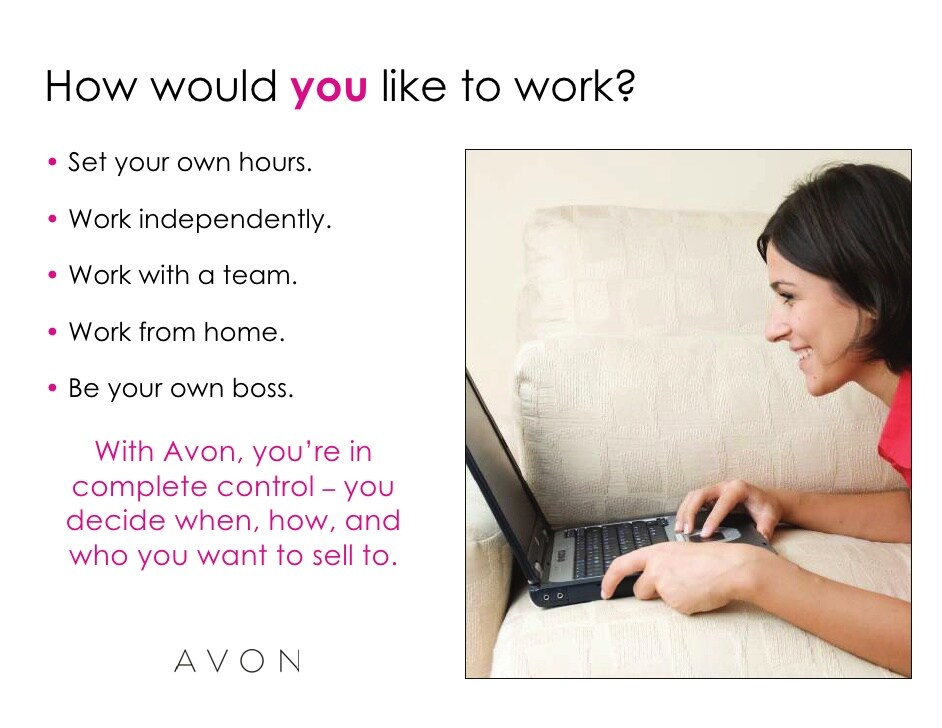 Work from home -AVON | Neuchatel Pl, Mississauga, ON L5N 6A7, Canada | Phone: (416) 992-6554