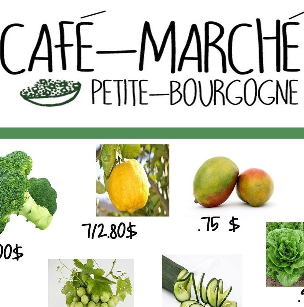 Café-Marché Petite-Bourgogne | 1845 Rue Saint-Jacques, Montréal, QC H3J 1H1, Canada | Phone: (514) 903-1840