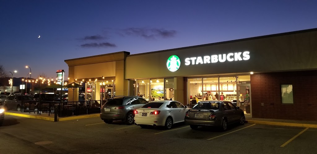 Starbucks | 1950 Harvey Ave 540 & 550, Kelowna, BC V1Y 8J8, Canada | Phone: (250) 317-0023