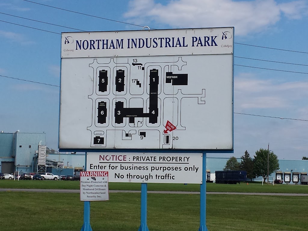 Northam Industrial Park | 740 Division St, Cobourg, ON K9A 0H6, Canada | Phone: (905) 377-1426