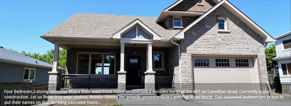 Wooler Homes Ltd | 255 Glen Miller Rd #2, Trenton, ON K8V 5P4, Canada | Phone: (613) 394-8266