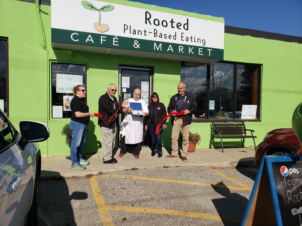 Rooted Plant-Based Eating Cafe & Market | 338 Park St, Victoria Harbour, ON L0K 2A0, Canada | Phone: (705) 506-3496