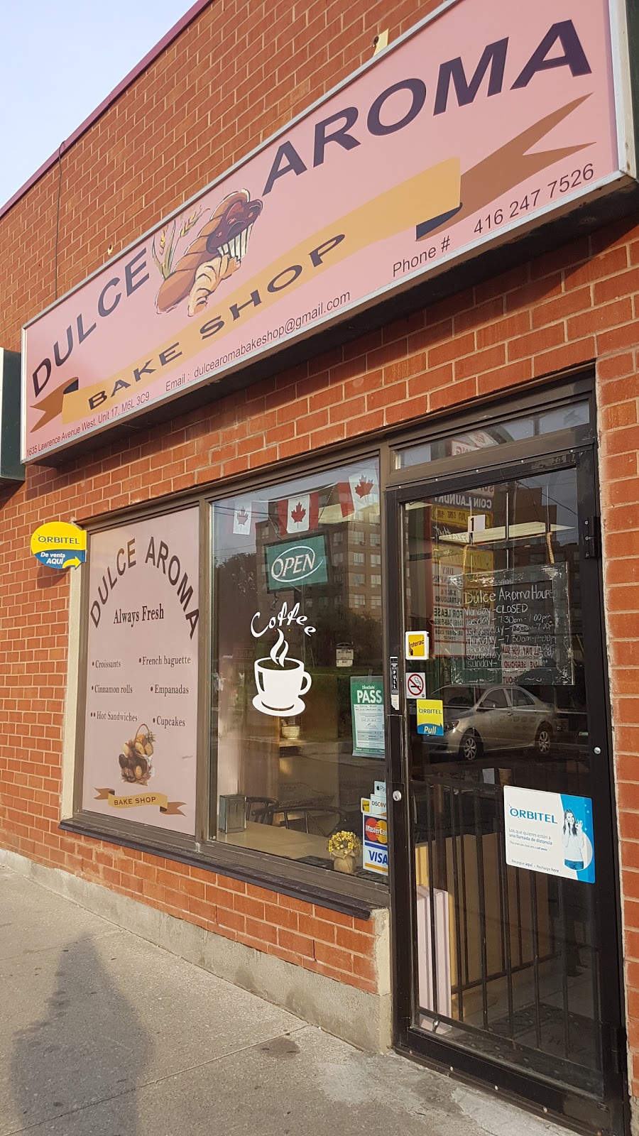 Dulce Aroma | 1635 Lawrence Ave W, North York, ON M6L 3C9, Canada | Phone: (416) 551-1005
