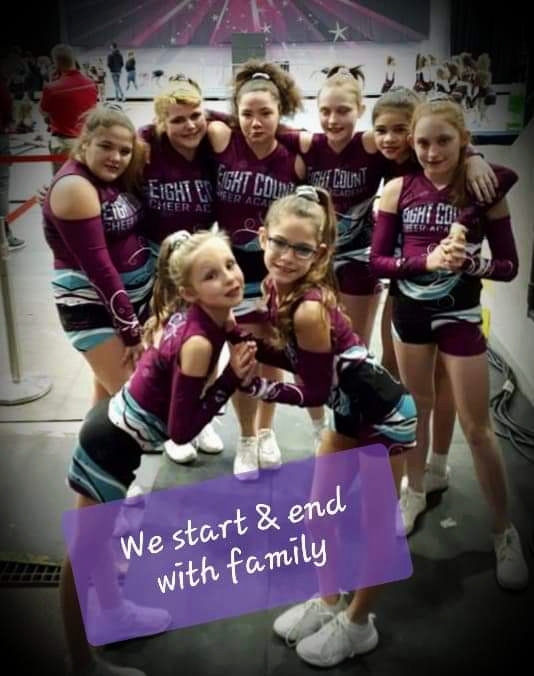 Eight Count Cheer Academy | 85 Edgar St, Chatham, ON N7M 1V6, Canada | Phone: (519) 358-7728