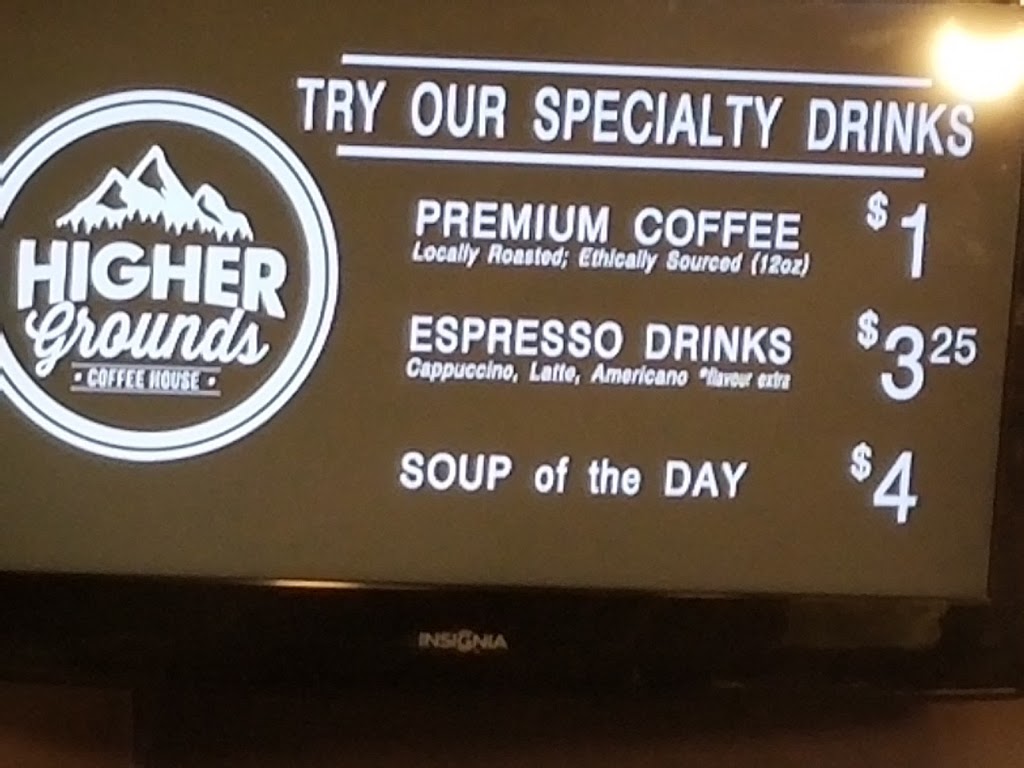 Higher Grounds Coffee House | 69 Dunlop St W, Barrie, ON L4N 1A5, Canada | Phone: (705) 503-4673