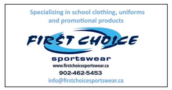 First Choice Sportswear | 65 Nova Scotia Trunk 3, Hubbards, NS B0J 1T0, Canada | Phone: (902) 462-5453