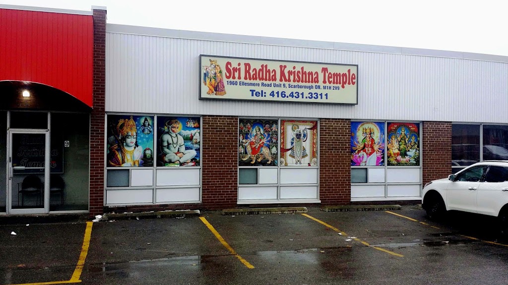 Sri Radha Krishna Temple | 1960 Ellesmere Rd Unit #9, Scarborough, ON M1H 2V9, Canada | Phone: (416) 431-3311