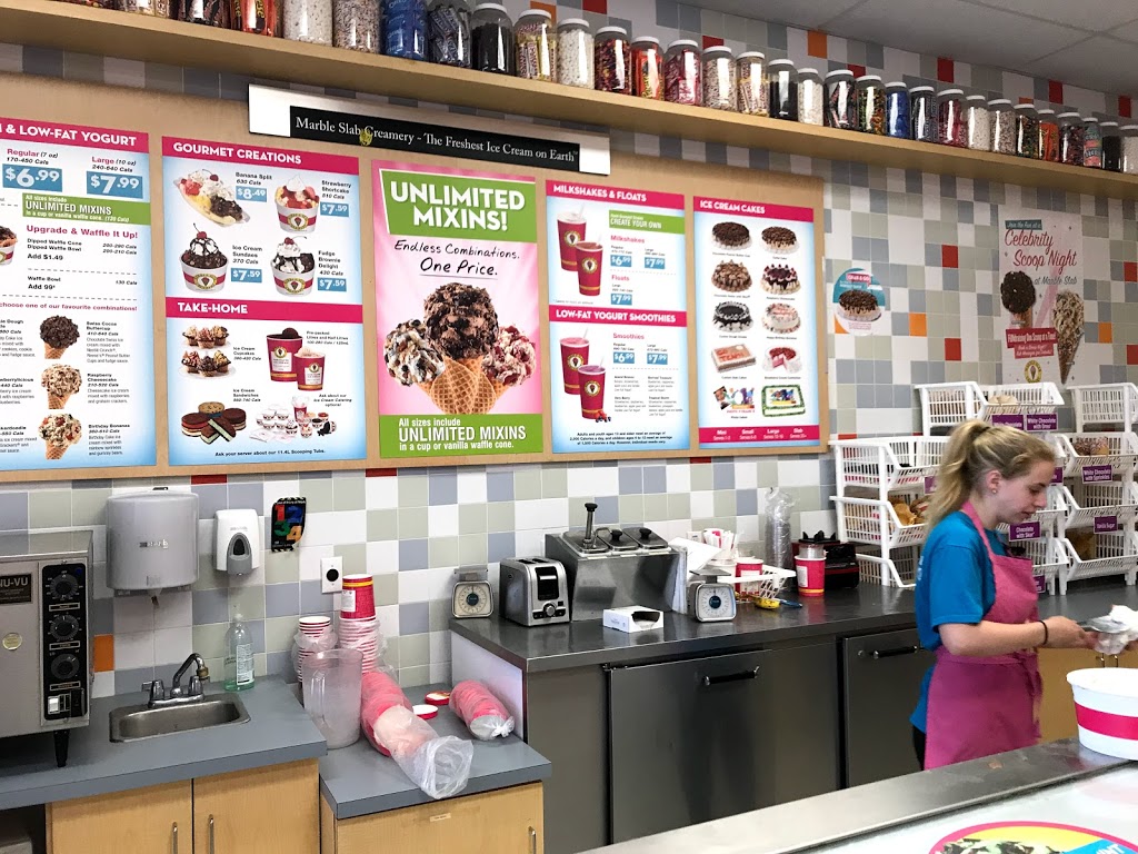 Marble Slab Creamery | Edinburgh Market Place, 492 Edinburgh Rd S, Guelph, ON N1G 4Z1, Canada | Phone: (519) 767-5400