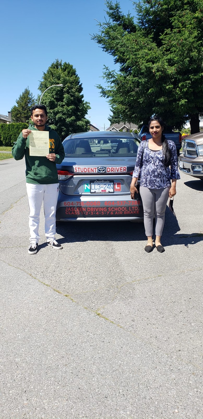 Jasleen Driving School | 12203 Old Yale Rd, Surrey, BC V3V 3X6, Canada | Phone: (604) 537-7388