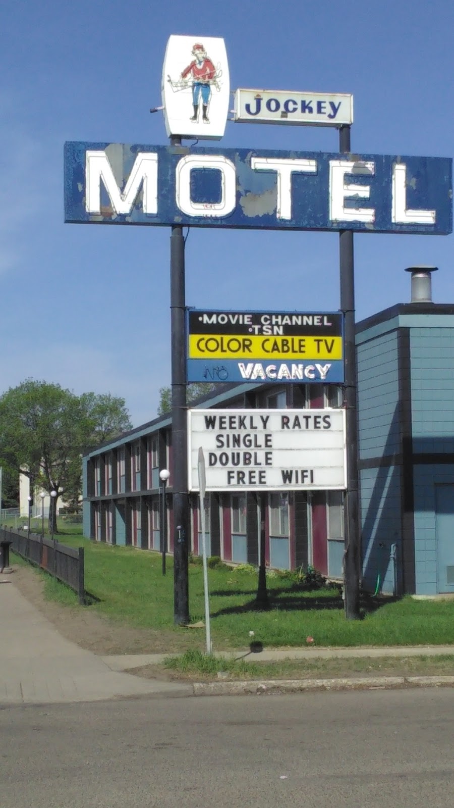 Jockey Motel | 3604 118 Ave NW, Edmonton, AB T5W 0Z5, Canada | Phone: (780) 479-5981