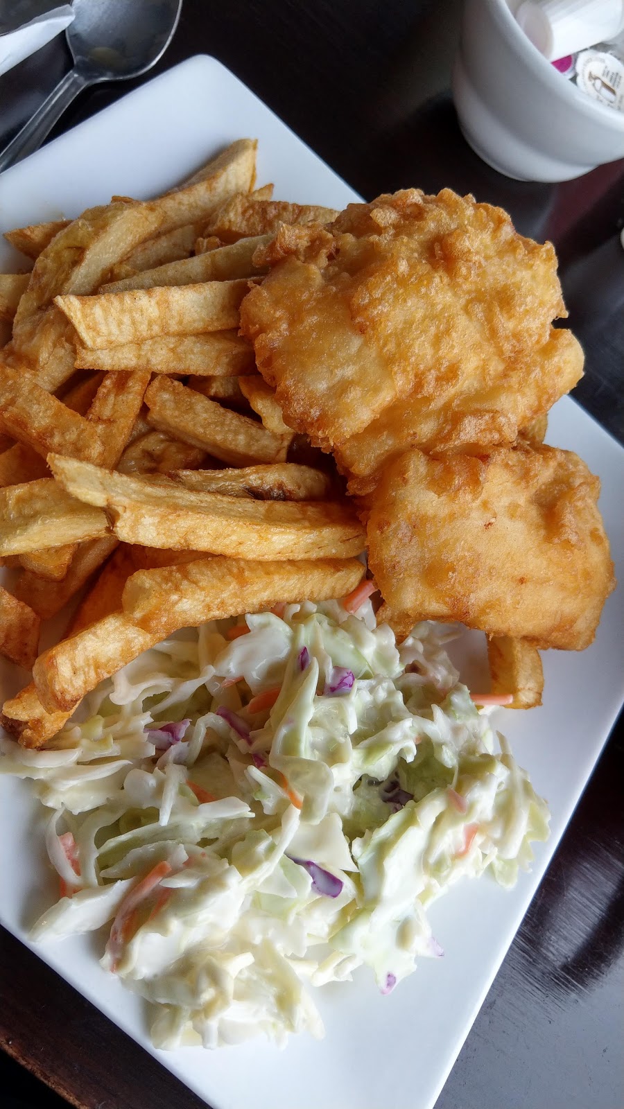 Saltys Fish & Chips | 1008 Craigflower Rd, Victoria, BC V9A 1Z8, Canada | Phone: (250) 477-6555