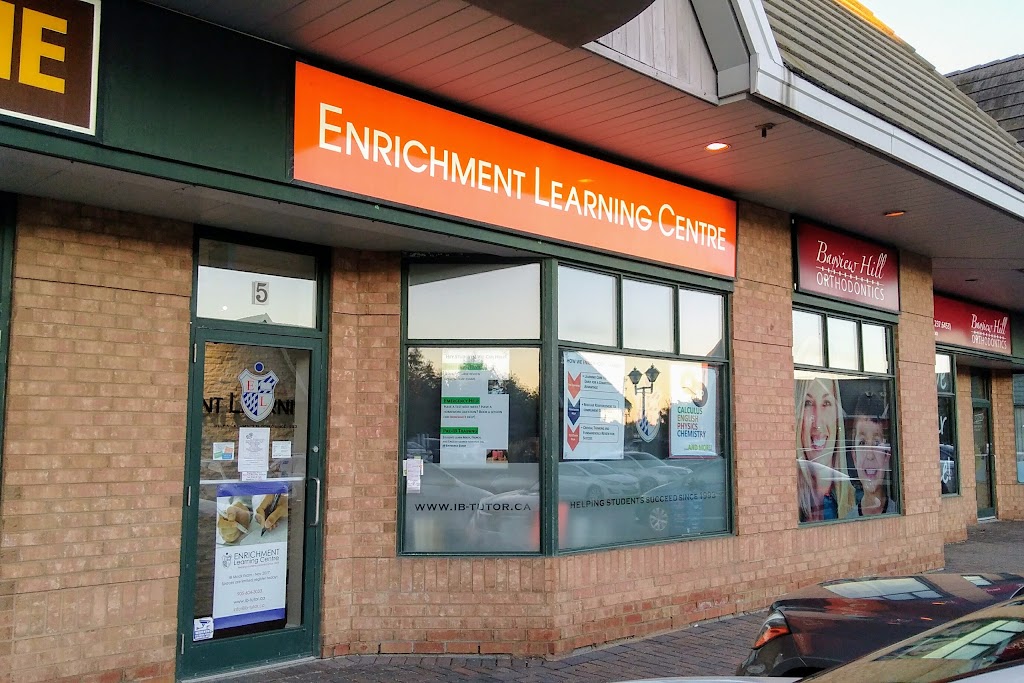 Enrichment Learning Centre | 9665 Bayview Ave Unit 5, Richmond Hill, ON L4C 9V4, Canada | Phone: (905) 237-6942