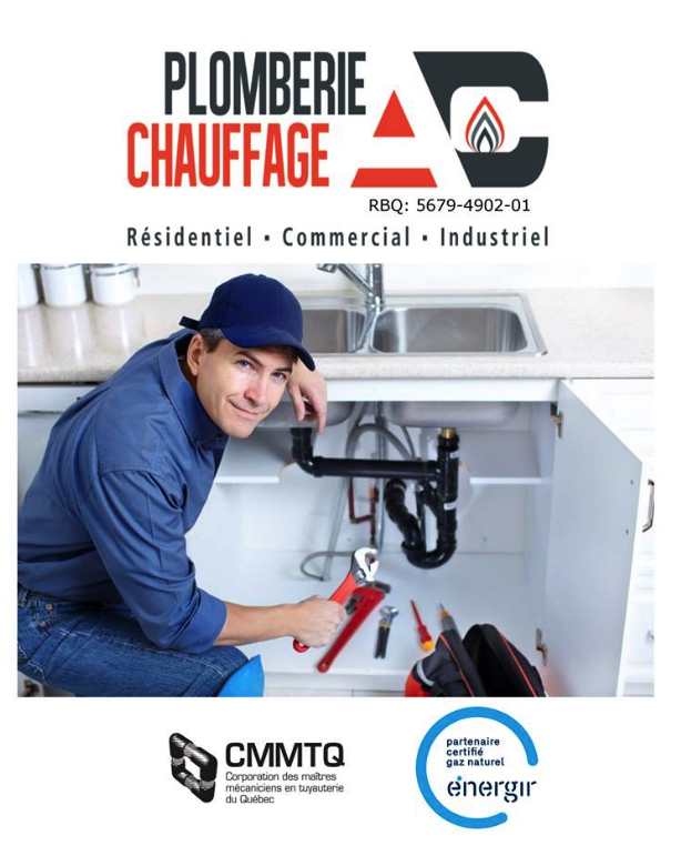 Plomberie Chauffage AC | 113 Rue Oliver, Cowansville, QC J2K 1H7, Canada | Phone: (450) 204-5184
