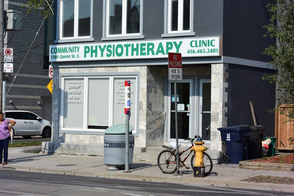 Community Physiotherapy Clinic | 1308 Queen St E, Toronto, ON M4L 1C5, Canada | Phone: (416) 465-2401