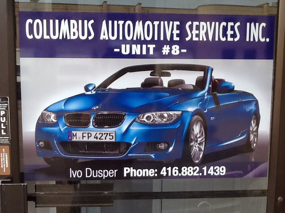 Columbus Automotive Services | 6741 Columbus Rd #8, Mississauga, ON L5T 2G9, Canada | Phone: (416) 882-1439