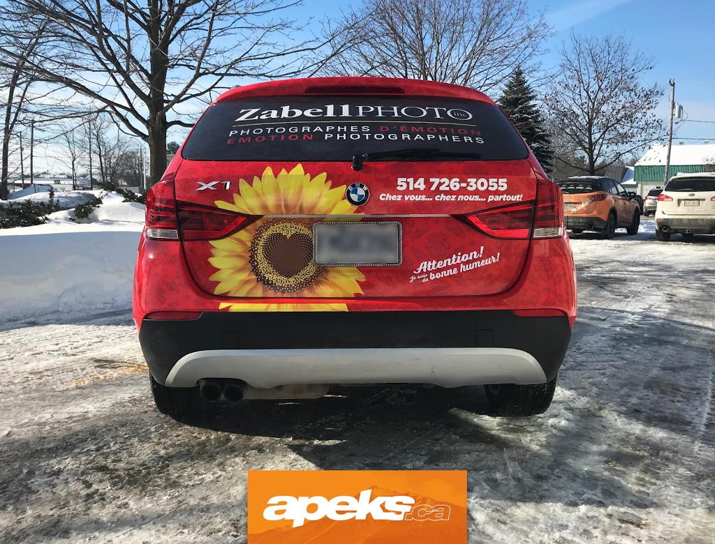 Apeks - Lettrage et Impression | 76 Des Menuisiers, Sainte-Anne-des-Plaines, QC J0N 1H0, Canada | Phone: (450) 478-3425