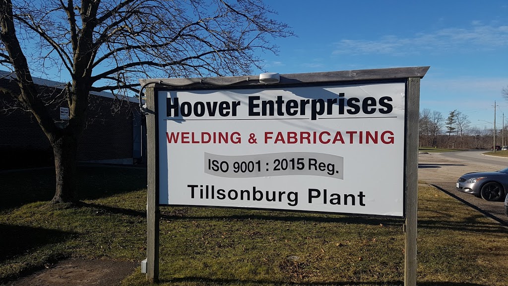 Hoover Enterprises Inc | 81 Lincoln St, Tillsonburg, ON N4G 5Y4, Canada | Phone: (519) 842-2890