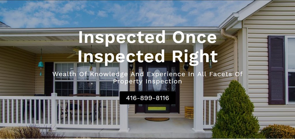 Quality Inspections | 103 Royal W Dr, Brampton, ON L6X 0V6, Canada | Phone: (416) 899-8116