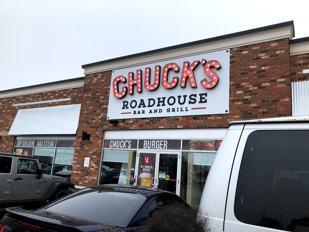 Chucks Roadhouse Bar & Grill | Westside Business Centre, 224 Centennial Rd, Orangeville, ON L9W 5K2, Canada | Phone: (519) 941-2240