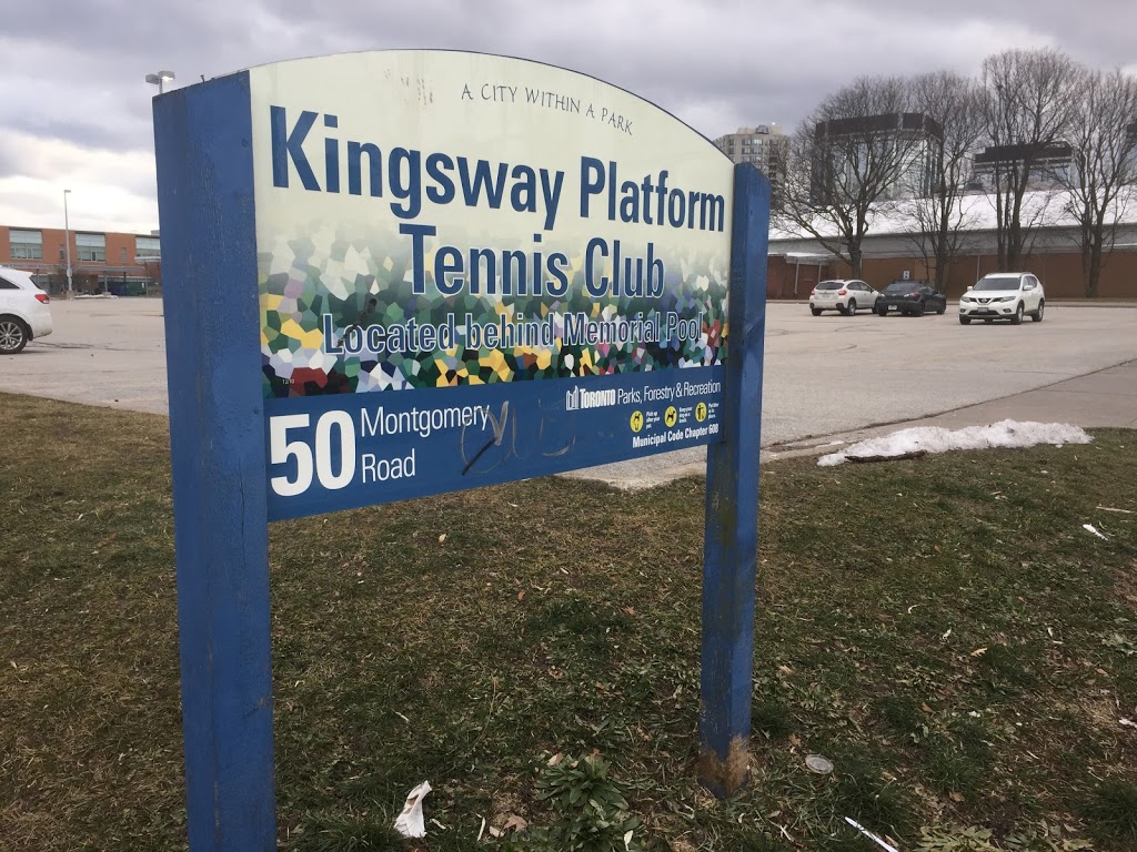 Kingsway Platform Tennis Club | 50 Montgomery Rd, Etobicoke, ON M8X 1Z4, Canada | Phone: (416) 231-1926