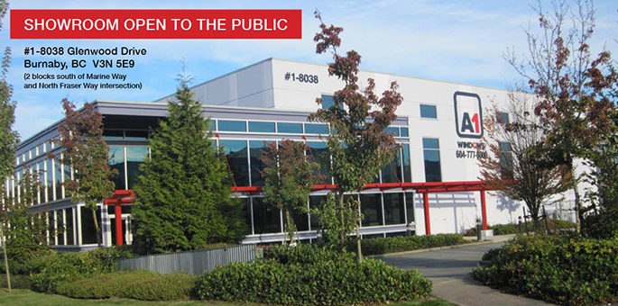 A-1 Window Manufacturing Ltd | 8038 Glenwood Dr #1, Burnaby, BC V3N 5E9, Canada | Phone: (604) 777-8000