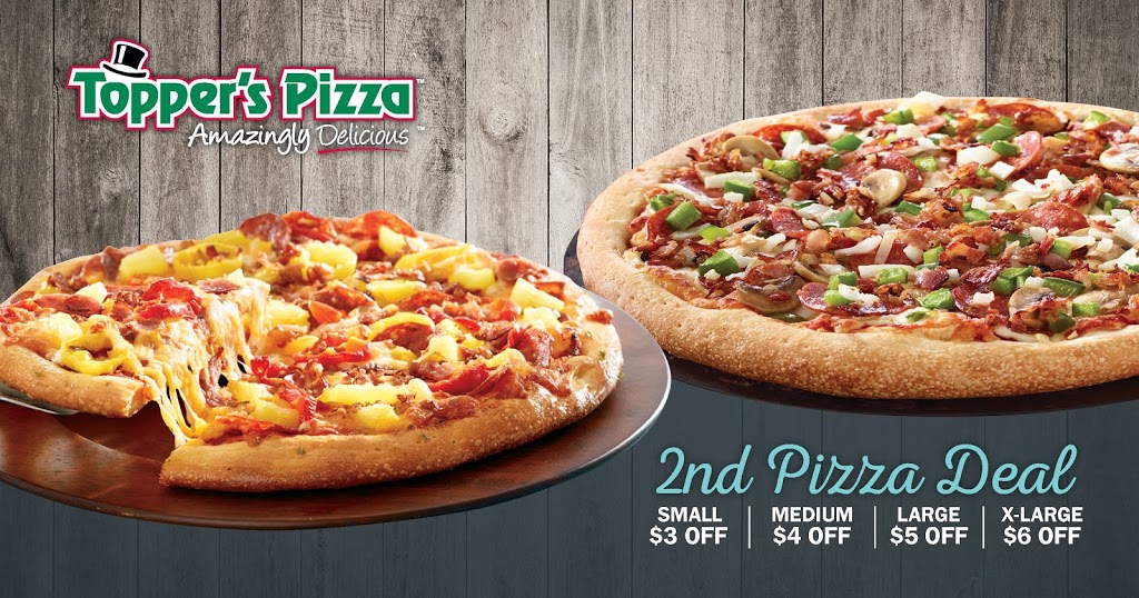 Toppers Pizza - Kitchener | 324 Highland Rd W, Kitchener, ON N2M 5G2, Canada | Phone: (866) 454-6644